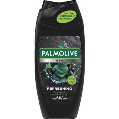 Palmolive spg. Refreshing 250ml Men 3in - Kosmetika Pro muže Péče o tělo Sprchové gely